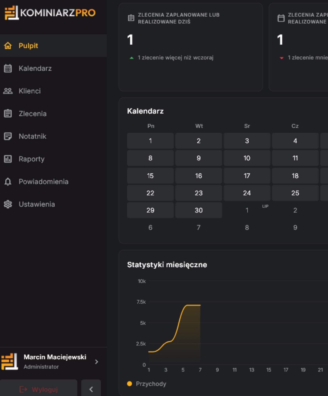 KominiarzPro - Zrzut ekranu 1